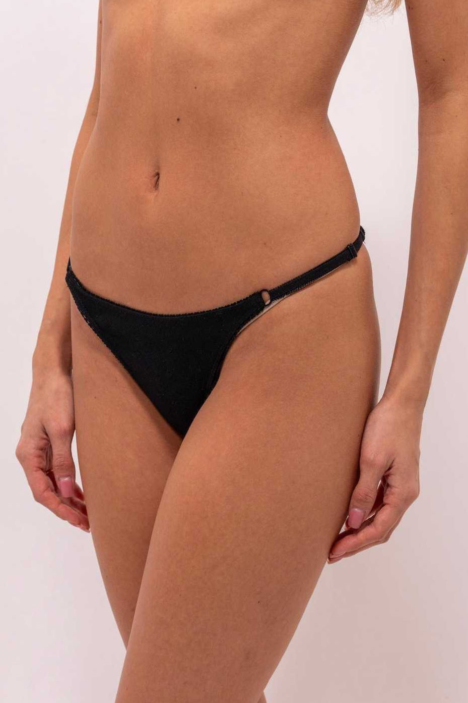 Pointelle Thong