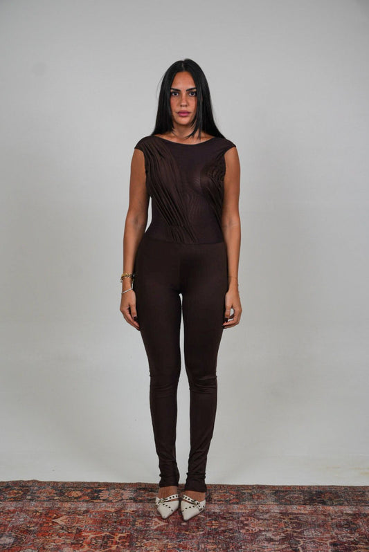 Callie Jumpsuit with ruching