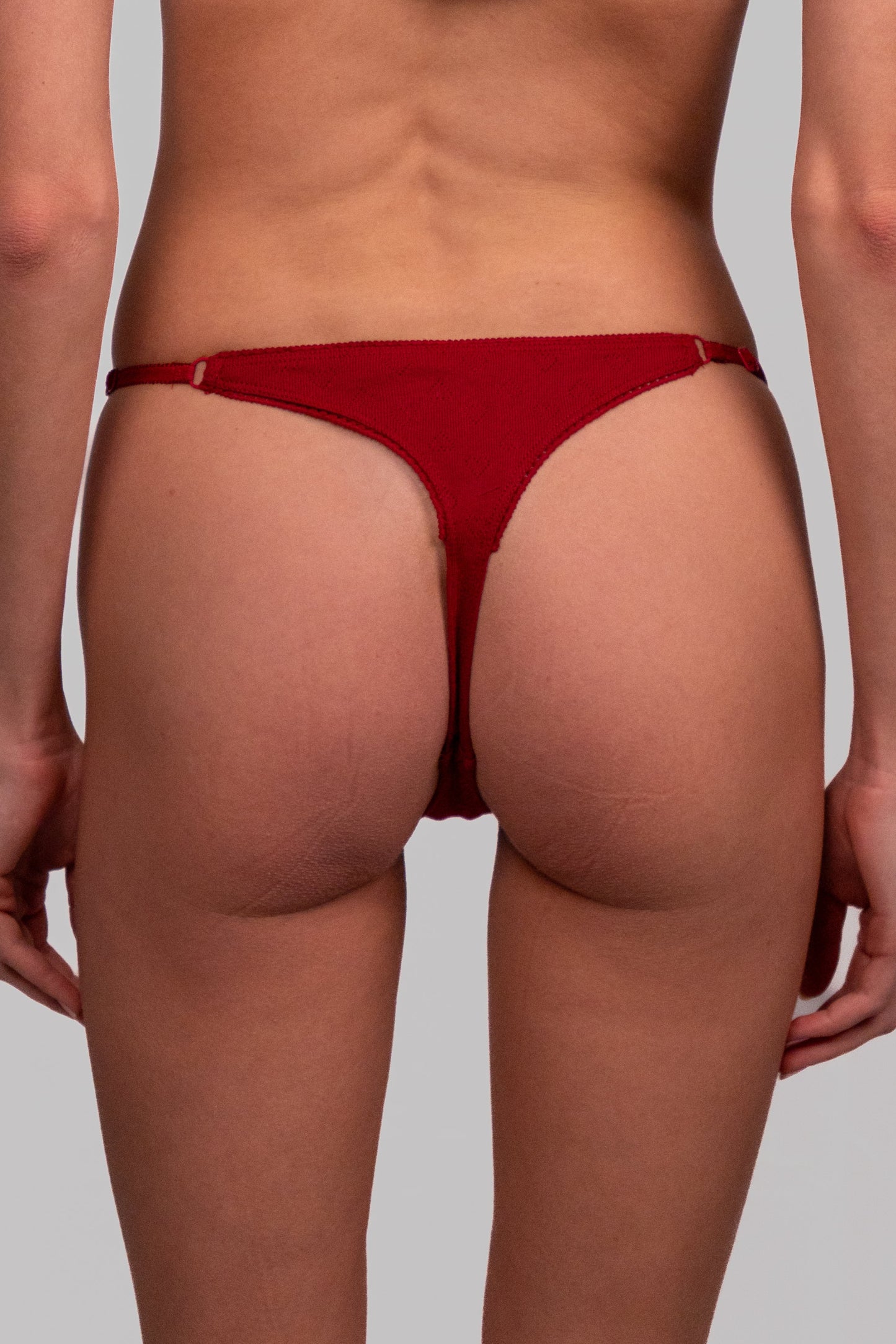 Pointelle Thong